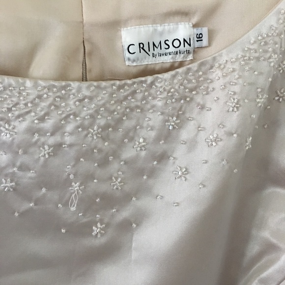 Crimson by Lawrence Kurtz Cap Sleeve Evening Top - Picture 4 of 7